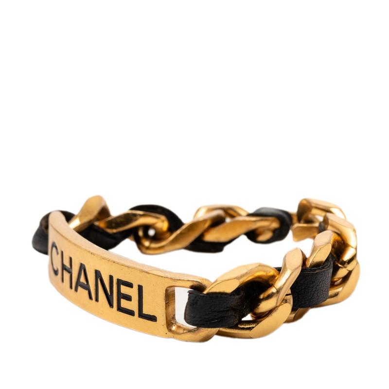 CHANEL（シャネル） ヴィンテージ ロゴ チェーン ブレスレット