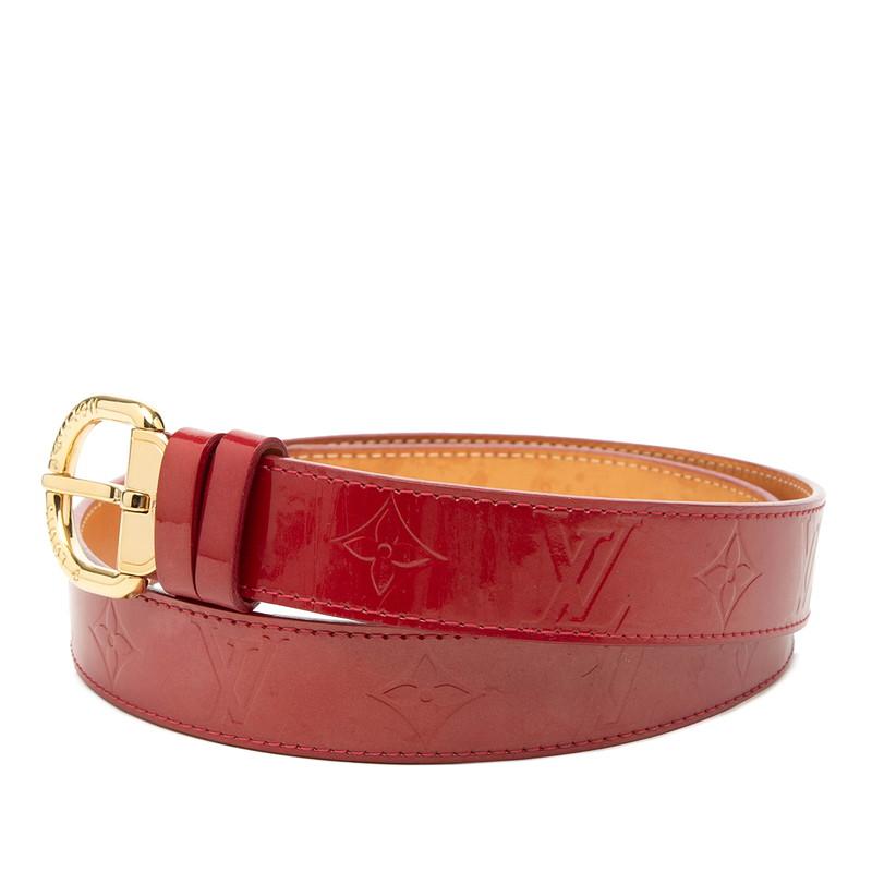 Naoko T【新品・未使用】Louis Vuitton ヴェルニ ベルト LOUIS VUITTON（ルイ・ヴィトン） ルイ ヴィトン モノグラム ヴェルニ