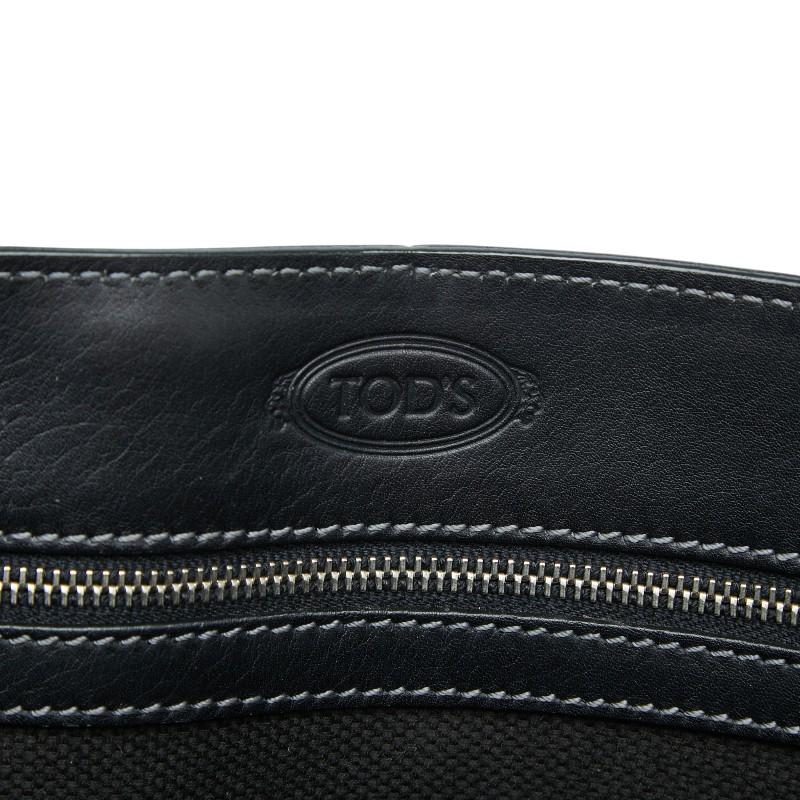 トッズ Diバッグ トートバッグ ブラック レザー レディース TOD'S