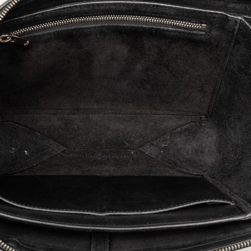 CELINE（セリーヌ） トリフォルド チェーン ショルダーバッグ ブラック