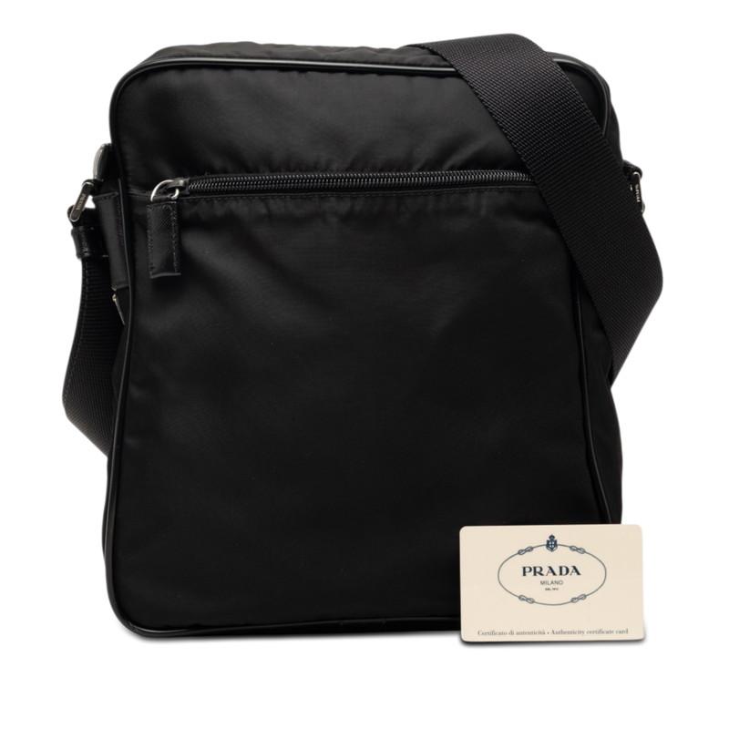 PRADA（プラダ） 三角ロゴプレート 斜め掛け ショルダーバッグ V160