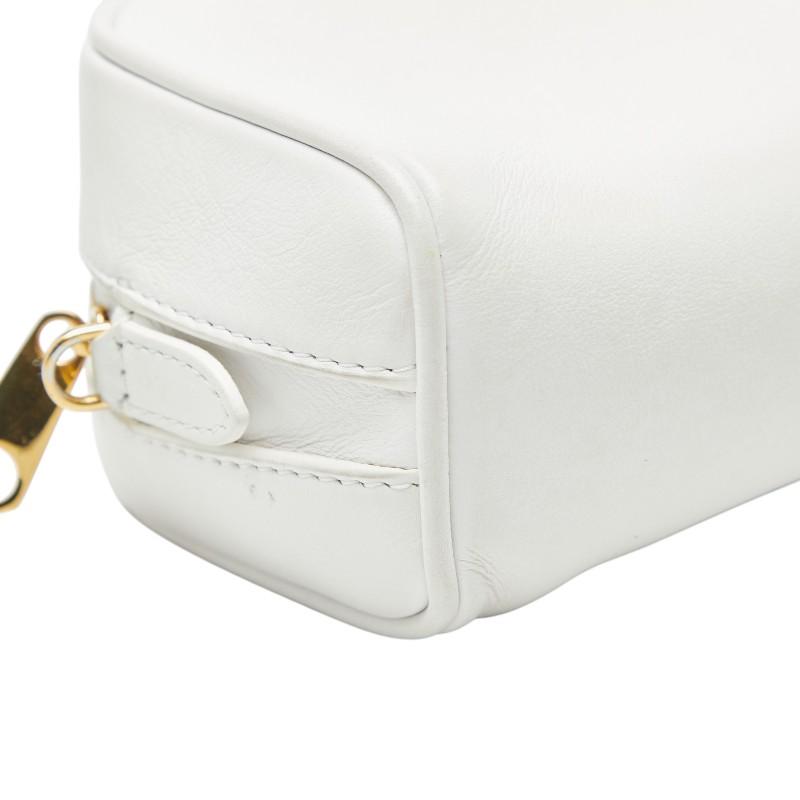 BURBERRY（バーバリー） マイクロレザー キューブ ショルダーバッグ