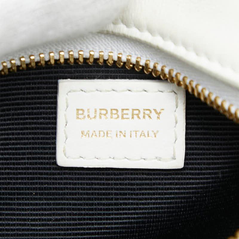 BURBERRY（バーバリー） マイクロレザー キューブ ショルダーバッグ