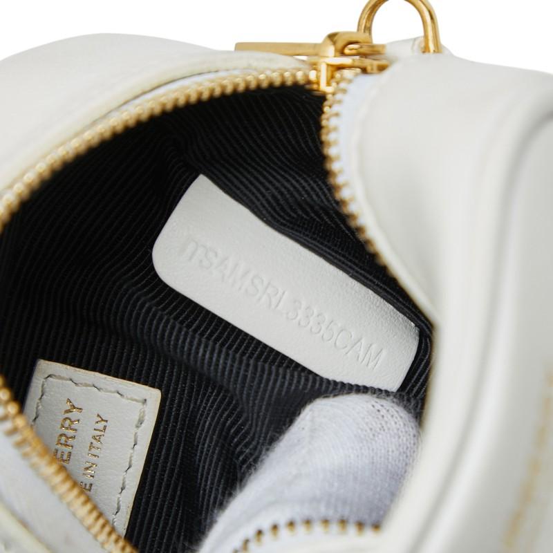 BURBERRY（バーバリー） マイクロレザー キューブ ショルダーバッグ