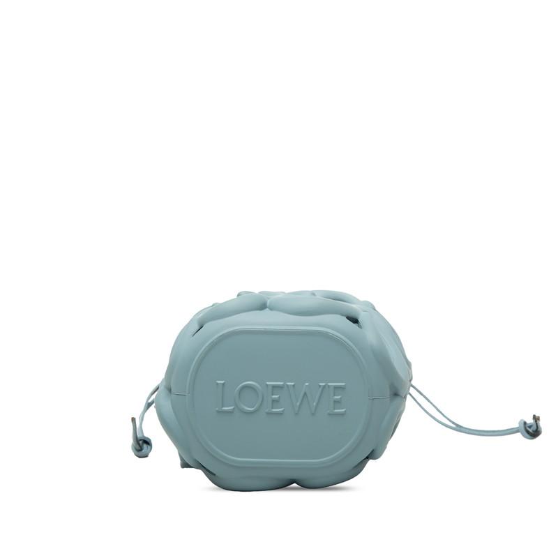 【希少カラー】LOEWE ロエベ アナグラム ショルダーバッグ ブルー LOEWE（ロエベ） アナグラム インフレーテッド 斜め掛け ショルダー