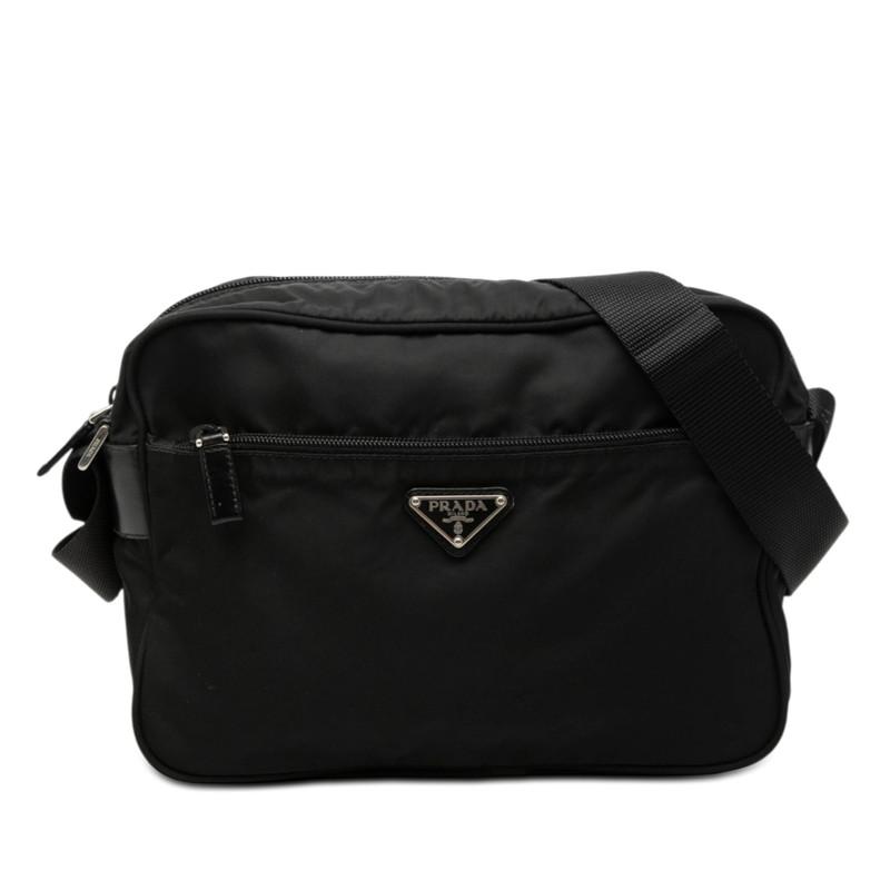 PRADA（プラダ） 三角ロゴプレート 斜め掛け ショルダーバッグ