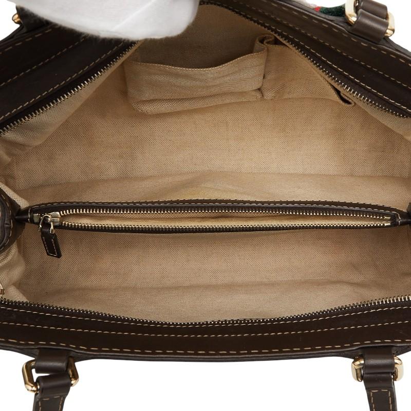 GUCCI（グッチ） GGキャンバス リボン メイフェア ハンドバッグ トート