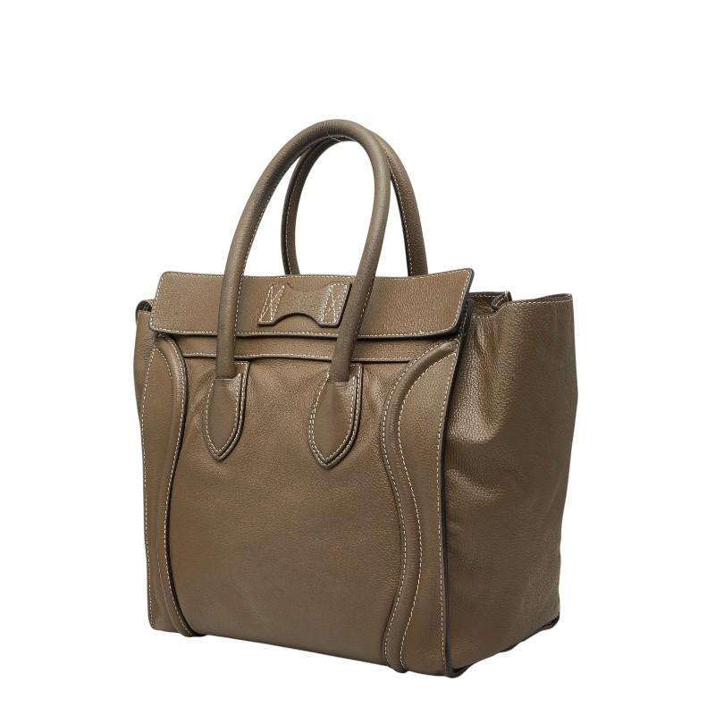 CELINE（セリーヌ） ラゲージ ミニショッパー ハンドバッグ トート 