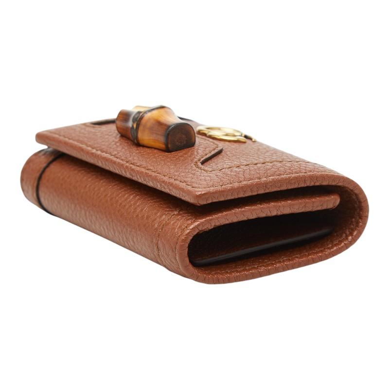 GUCCI（グッチ） ダイアナ バンブー 6連 キーケース 658636 ブラウン