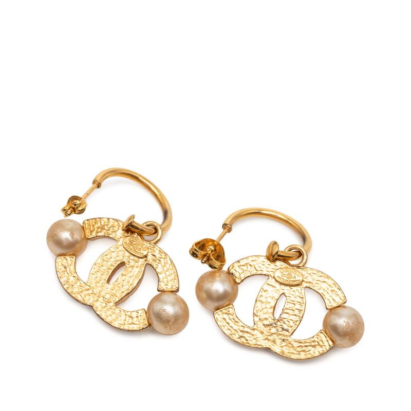 CHANEL（シャネル） ココマーク ピアス 02A ゴールド メッキ フェイク