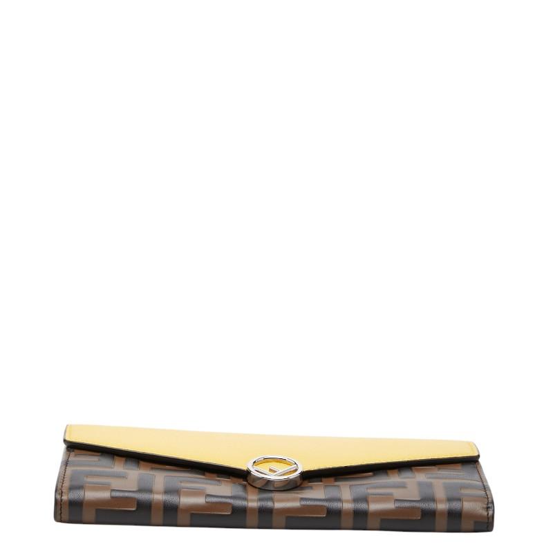FENDI（フェンディ） ズッカ エフイズ ロゴ 長財布 ロングウォレット