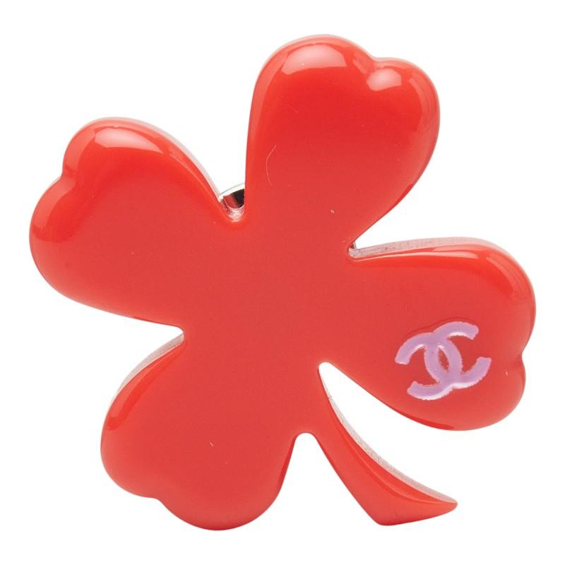CHANEL（シャネル） ココマーク クローバーモチーフ ピンブローチ