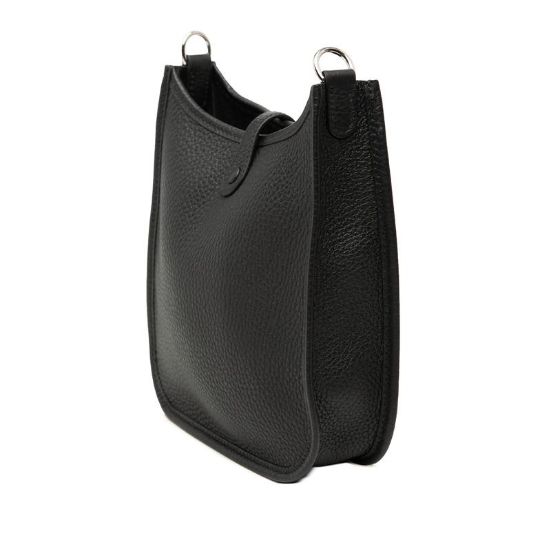 HERMES（エルメス） エブリンTPM 斜め掛け ショルダーバッグ ノワール 