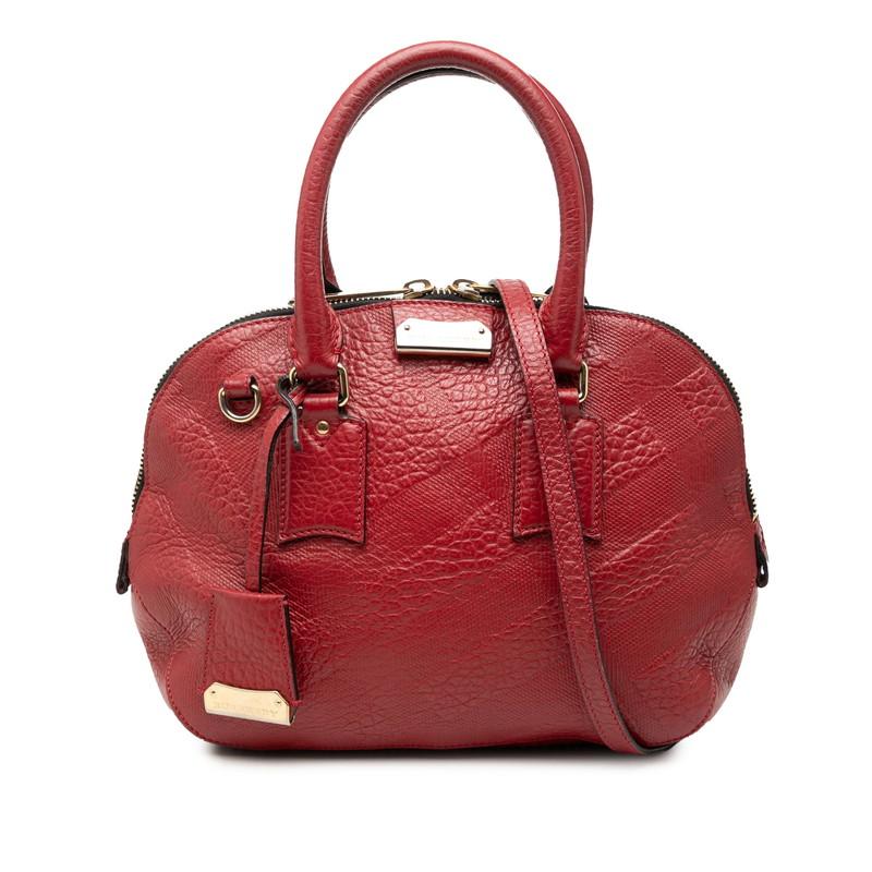 BURBERRY（バーバリー） ハンドバッグ ショルダーバッグ 2WAY レッド