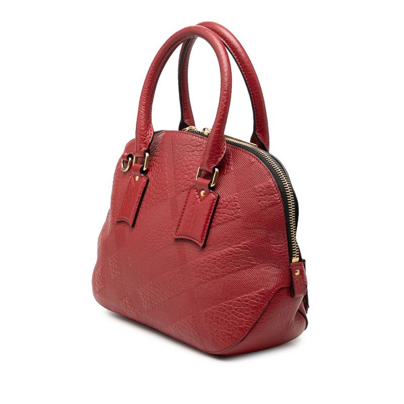 BURBERRY ハンドバッグ 赤 BURBERRY（バーバリー） ハンドバッグ ショルダーバッグ 2WAY レッド