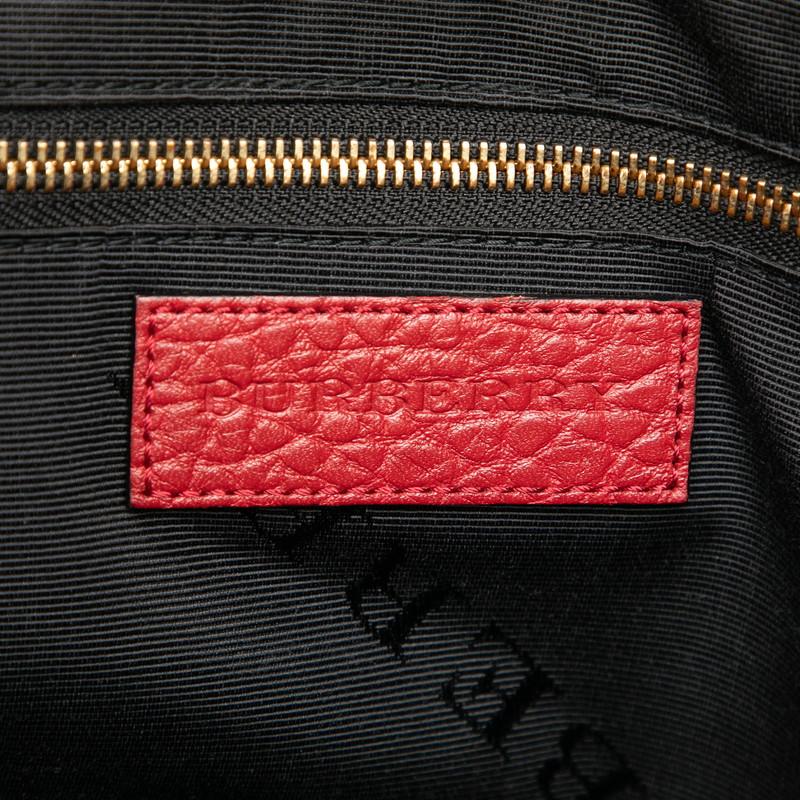 BURBERRY（バーバリー） ハンドバッグ ショルダーバッグ 2WAY レッド