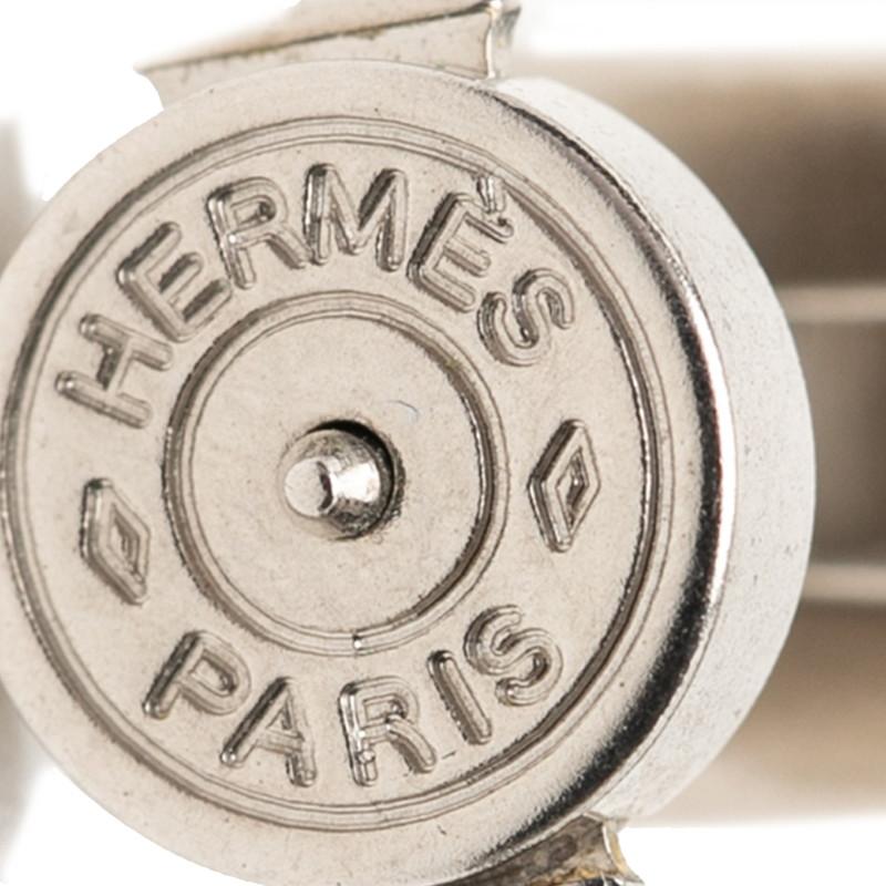 HERMES（エルメス） カージュドアッシュ Hキューブ ロゴ スタッド