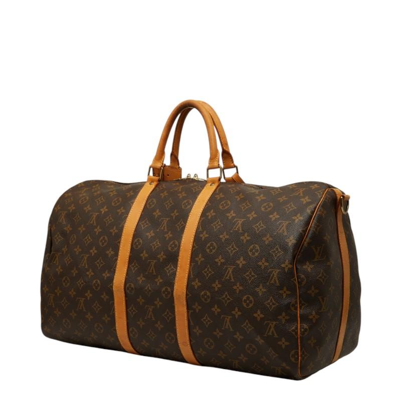 ルイヴィトン　モノグラム　キーポル50　ボストンバッグ　ブラウン　旅行用バッグ LOUIS VUITTON（ルイ・ヴィトン） ルイ ヴィトン モノグラム キーポル