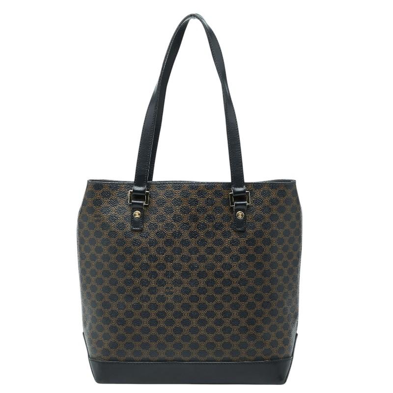 CELINE（セリーヌ） マカダム トリオンフ ショルダーバッグ トート 
