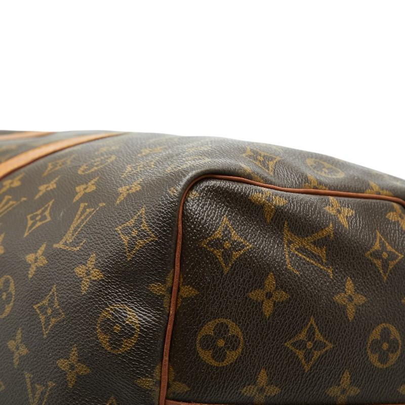 ルイ ヴィトン モノグラム キーポル バンドリエール50 ボストン ショルダーバッグ 2WAY M41416 ブラウン PVC LOUIS VUITTON 【中古】