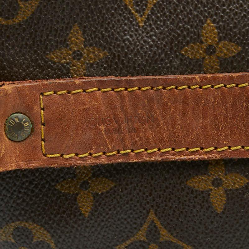 ルイ ヴィトン モノグラム キーポル バンドリエール50 ボストン ショルダーバッグ 2WAY M41416 ブラウン PVC LOUIS VUITTON 【中古】