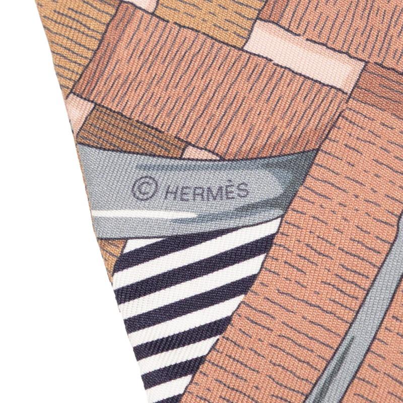 【美品】エルメス　ツイリー シュミーズ HERMES（エルメス） ツイリー Mors a jouets chemise 馬術 シュミーズ