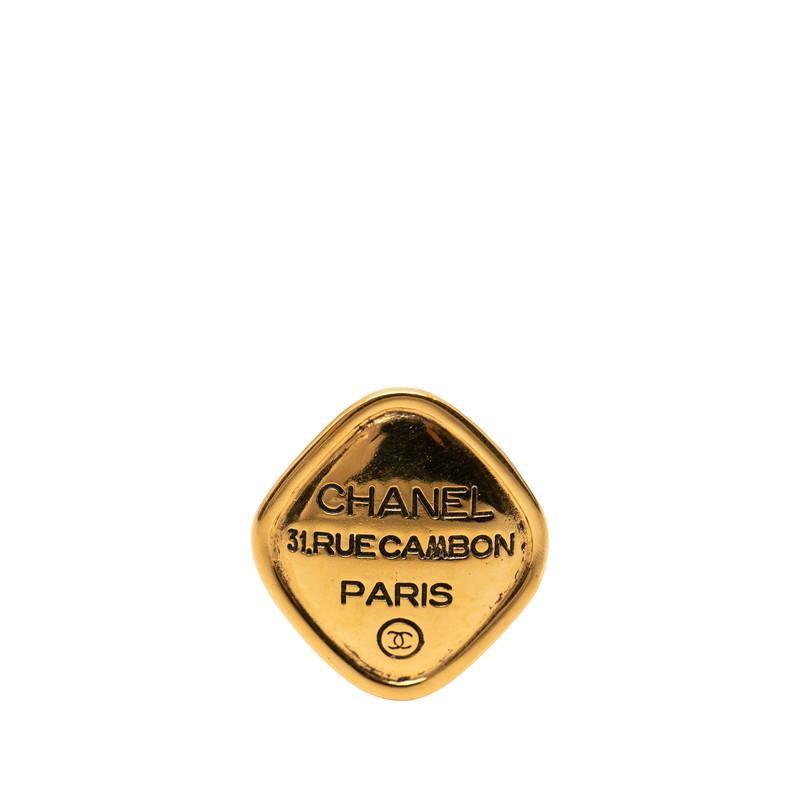 CHANEL シャネル カンボン ゴールド ヴィンテージ ブローチ☆ CHANEL（シャネル） ココマーク 31 RUE CAMBON ル カンボン ブローチ