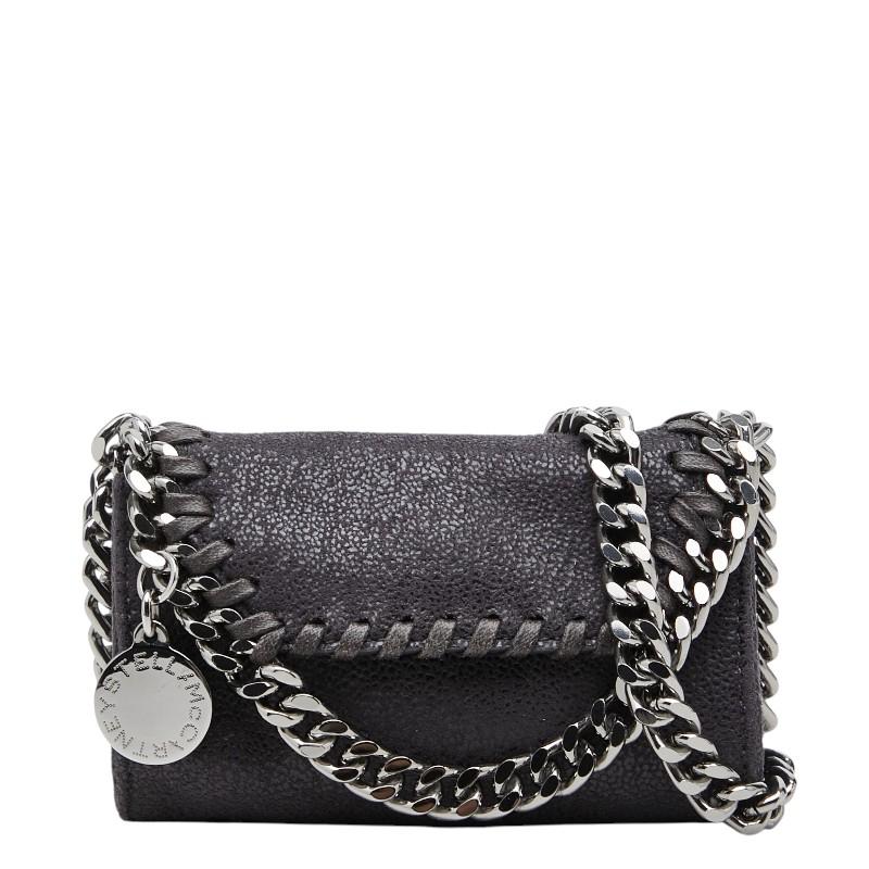 ステラマッカートニー ファラベラ マイクロ チェーン ショルダーバッグ ダークグレー ポリエステル Stella McCartney 【中古】 :  銀座パリス Yahoo!ショッピング店 - 通販 - Yahoo!ショッピング ステラマッカートニー　ファラベラ