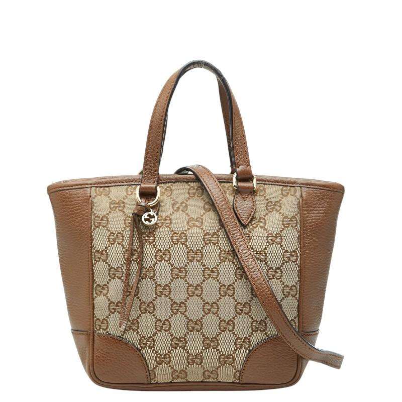 GUCCI（グッチ） GGキャンバス ハンドバッグ ショルダーバッグ 2WAY