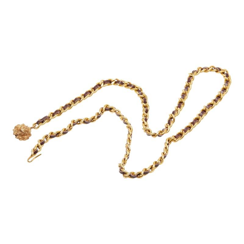 CHANEL（シャネル） チェーン ベルト ライオンモチーフ ゴールド 