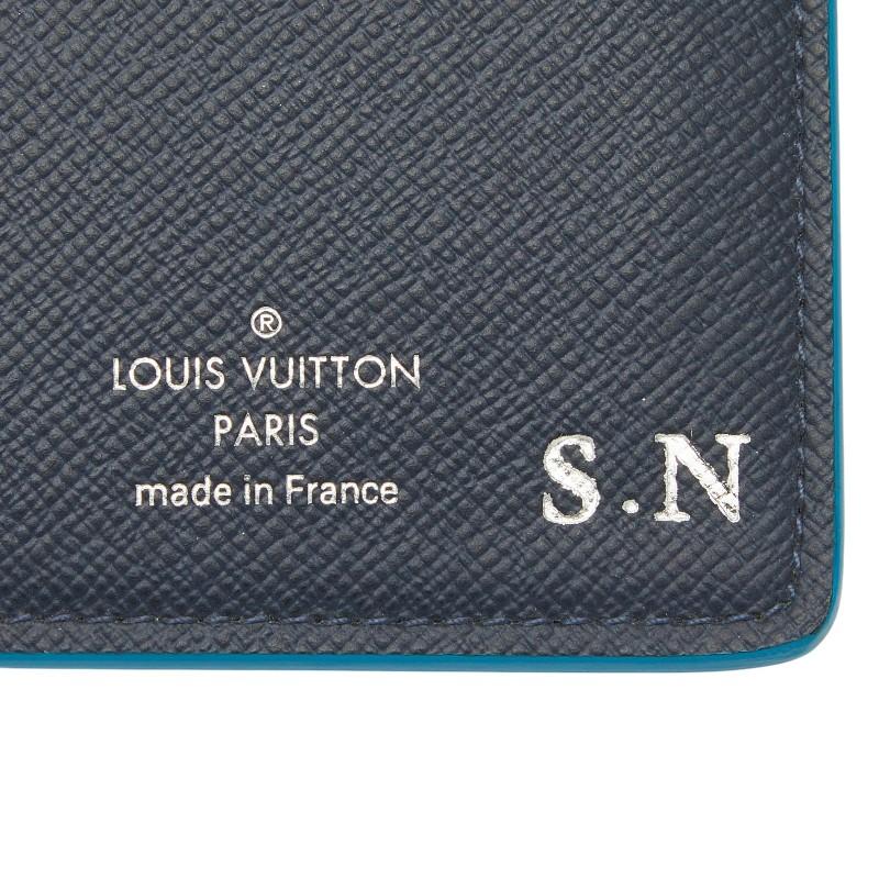 ルイ ヴィトン タイガ ブルーマリーヌ ブラザ 長財布 ブラック 黒 LOUIS VUITTON（ルイ・ヴィトン） ルイ ヴィトン タイガ