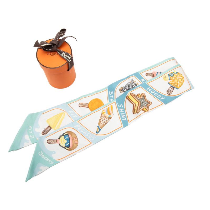 HERMES（エルメス） ツイリー FUNNY ICE CREAM ファニーアイスクリーム