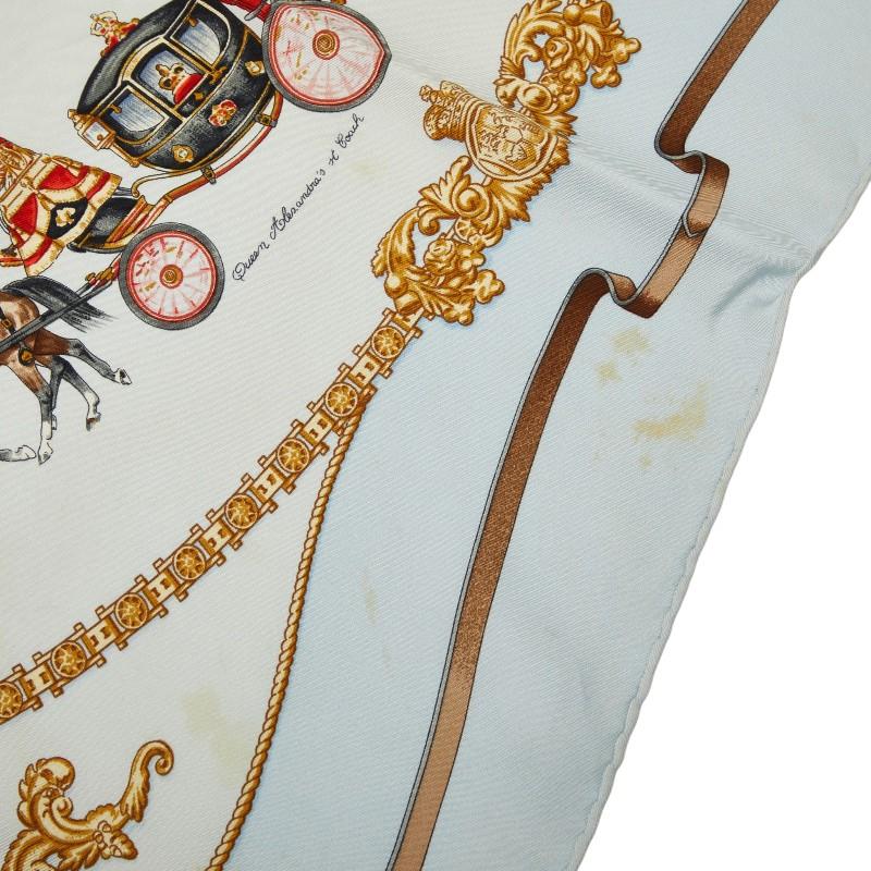 HERMES（エルメス） カレ90 THE ROYAL MEWS 王室の馬小屋 スカーフ 
