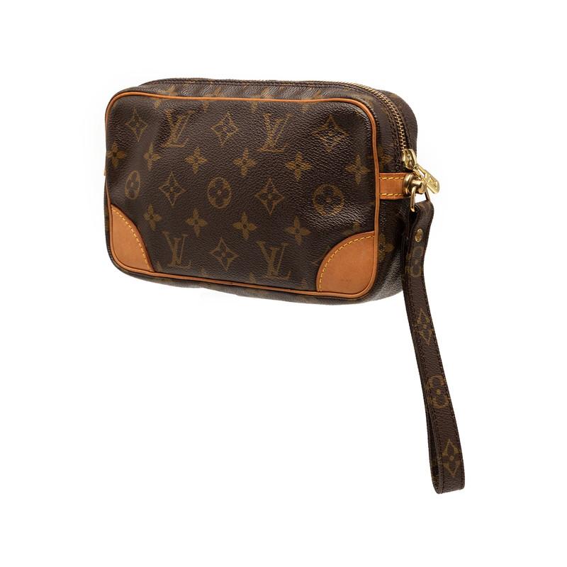 LOUIS VUITTON ルイヴィトン モノグラムキャンバス マルリードラゴンヌPM セカンドバッグ ハンドバック クラッチバッグ ブラウン 茶色 メンズ LOUIS VUITTON（ルイ・ヴィトン） ルイ ヴィトン モノグラム