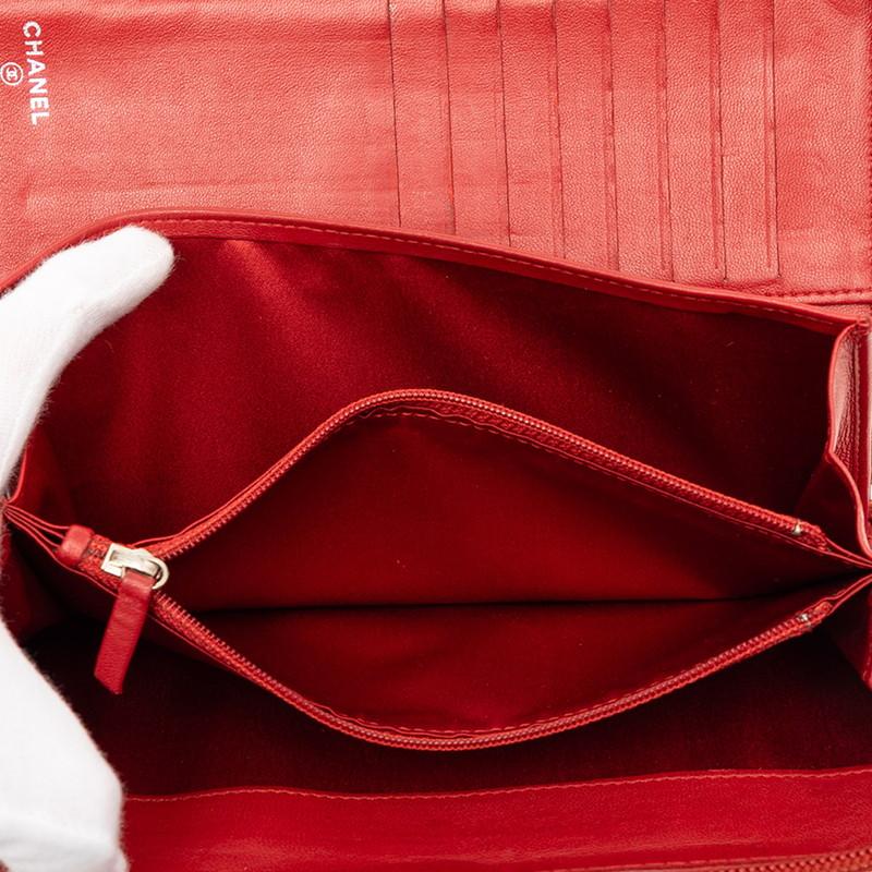 CHANEL（シャネル） ココマーク カメリア ラウンドファスナー
