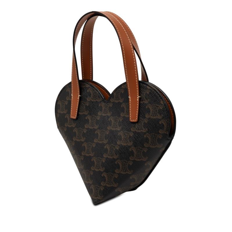 CELINE（セリーヌ） トリオンフ ティーン クール ハート ハンドバッグ