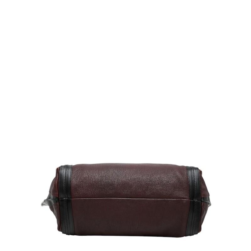 Chloe（クロエ） アリソン トートバッグ ブラウン ブラック レザー