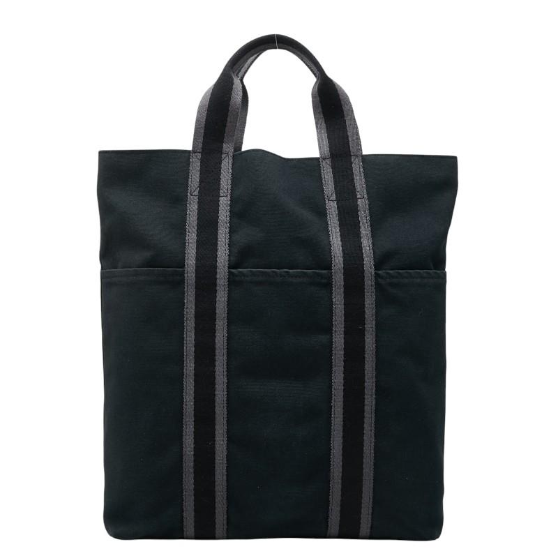 HERMES エルメス フールトゥ カバス トートバッグ ブラック HERMES（エルメス） フールトゥ カバス トートバッグ ブラック