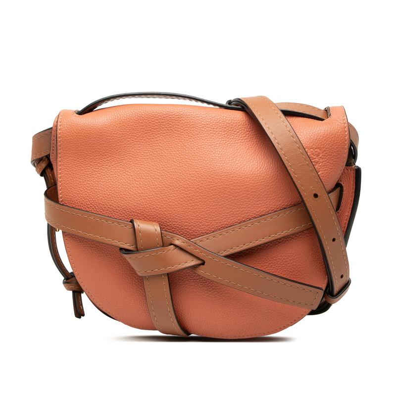 LOEWE（ロエベ） アナグラム ゲート 斜め掛け ショルダーバッグ ピンク 