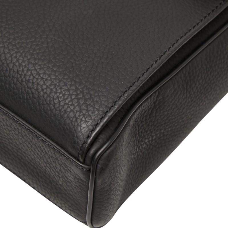 dunhill（ダンヒル） ブリーフケース ブラック レザー メンズ 【中古