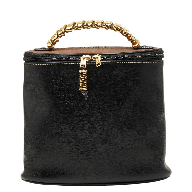 LOEWE（ロエベ） ベラスケス バニティバッグ ハンドバッグ ブラック