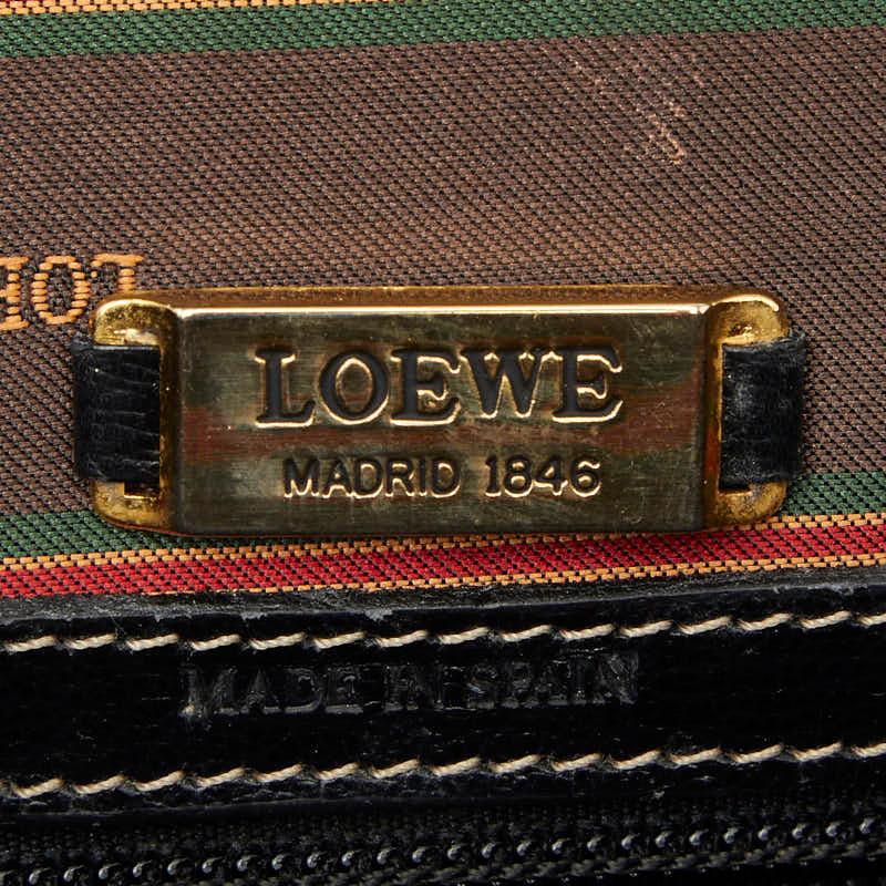 美品　LOEWE　ロエベ　ベラスケス　バニティバック　ハンドバッグ　ワンハンドル LOEWE（ロエベ） ベラスケス バニティバッグ ハンドバッグ ブラック