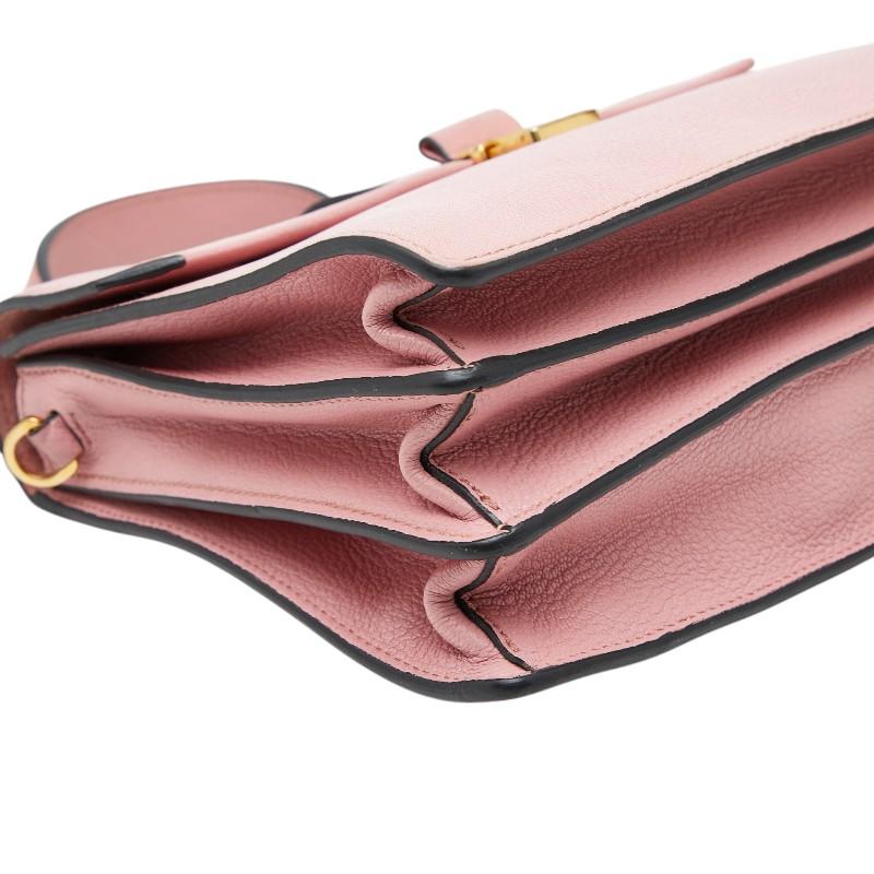 miumiu ベージュピンク クラッチバッグ 収納袋付き miu miu（ミュウミュウ） マドラス ハンドバッグ ショルダーバッグ