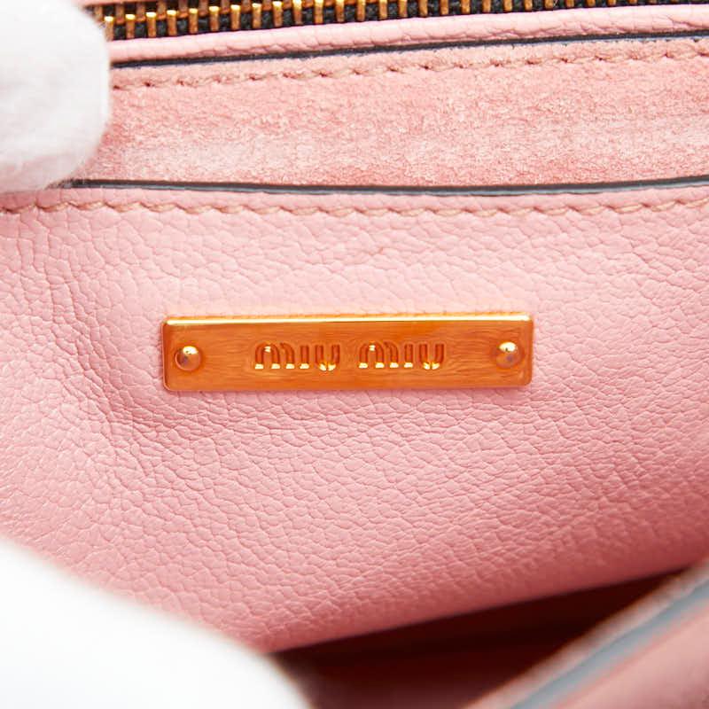 miu miu（ミュウミュウ） マドラス ハンドバッグ ショルダーバッグ