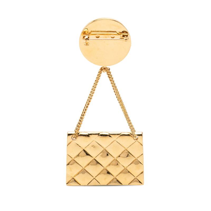 CHANEL（シャネル） ココマーク マトラッセ バッグモチーフ ブローチ