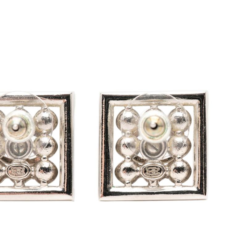 CHANEL（シャネル） ココマーク スクエア スタッド ピアス C24S刻印 