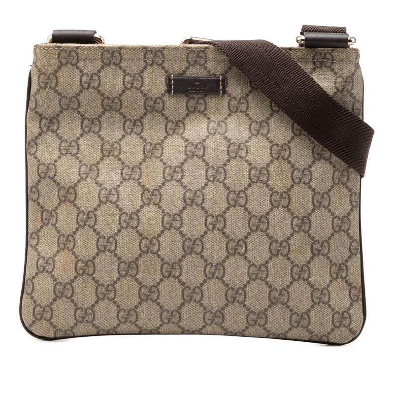 GUCCI（グッチ） GGスプリーム 斜め掛け ショルダーバッグ ベージュ 