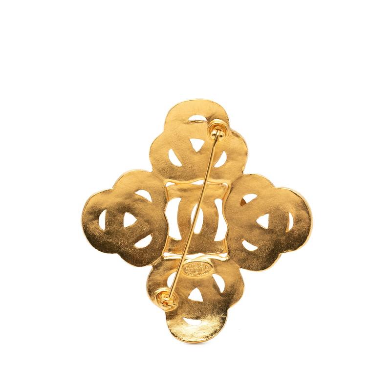 CHANEL（シャネル） ヴィンテージ ココマーク ブローチ ゴールド
