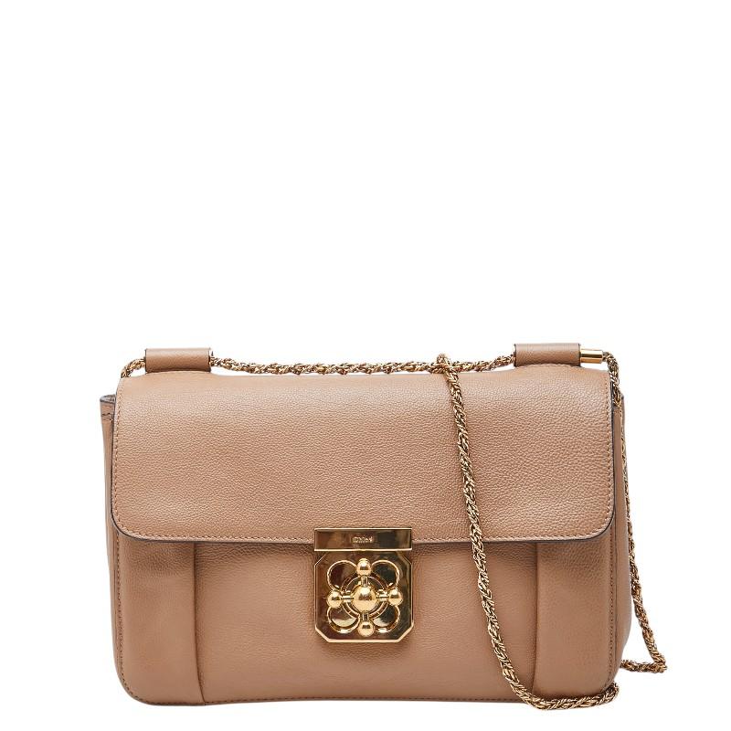 Chloe（クロエ） エルシー ショルダーバッグ S816637T ブラウン レザー