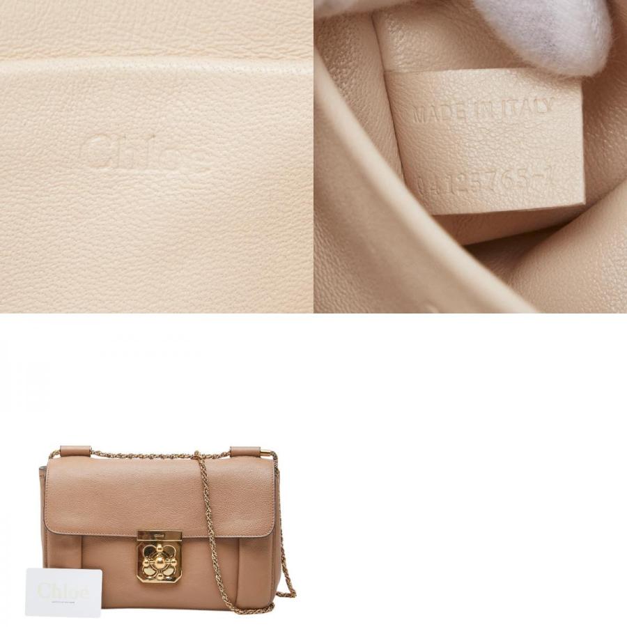 Chloe（クロエ） エルシー ショルダーバッグ S816637T ブラウン レザー